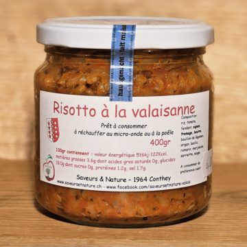 Risotto à la Valaisanne