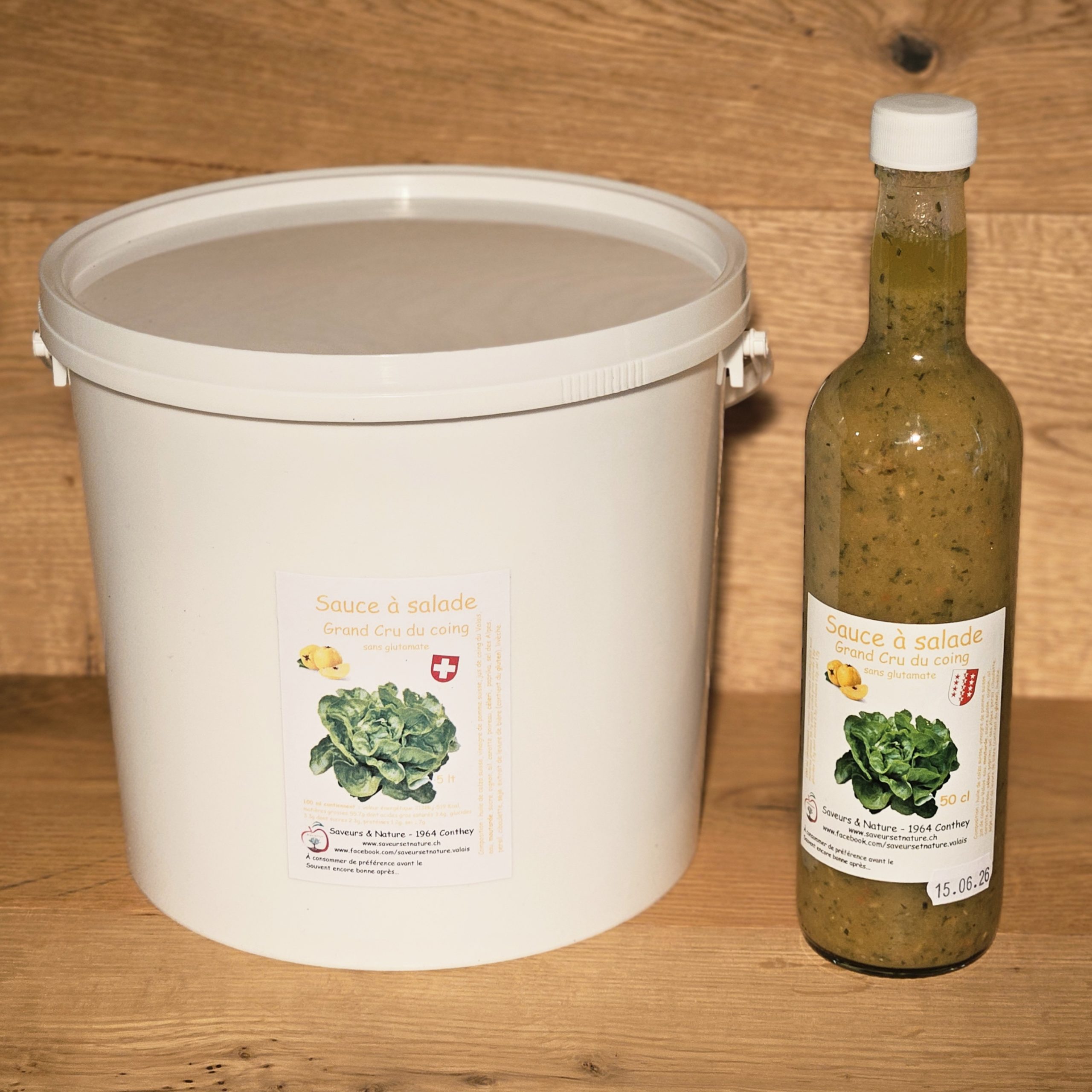 Sauce à salade "Grand Cru du coing"