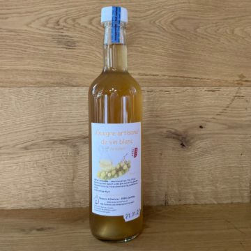 Vinaigre artisanal de vin blanc du Valais