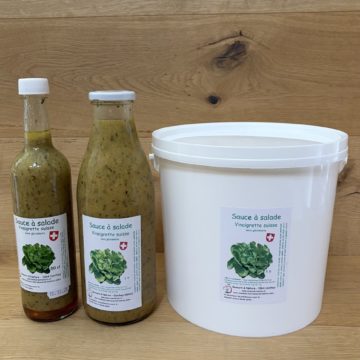 Sauce à salade "Vinaigrette Suisse"